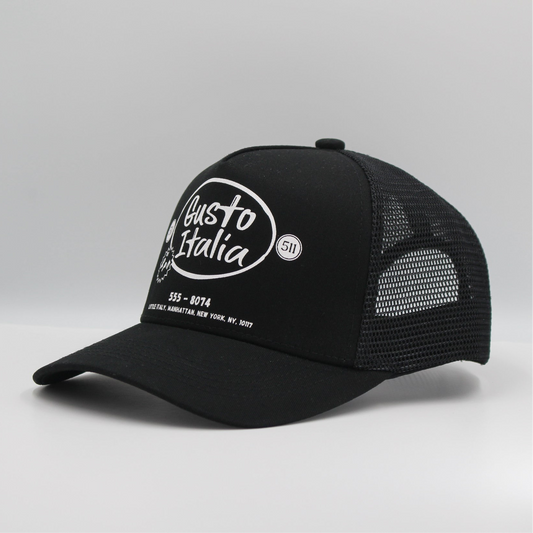 Gusto Italia snapback trucker black