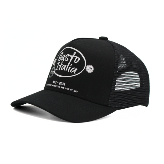 Gusto Italia snapback trucker black