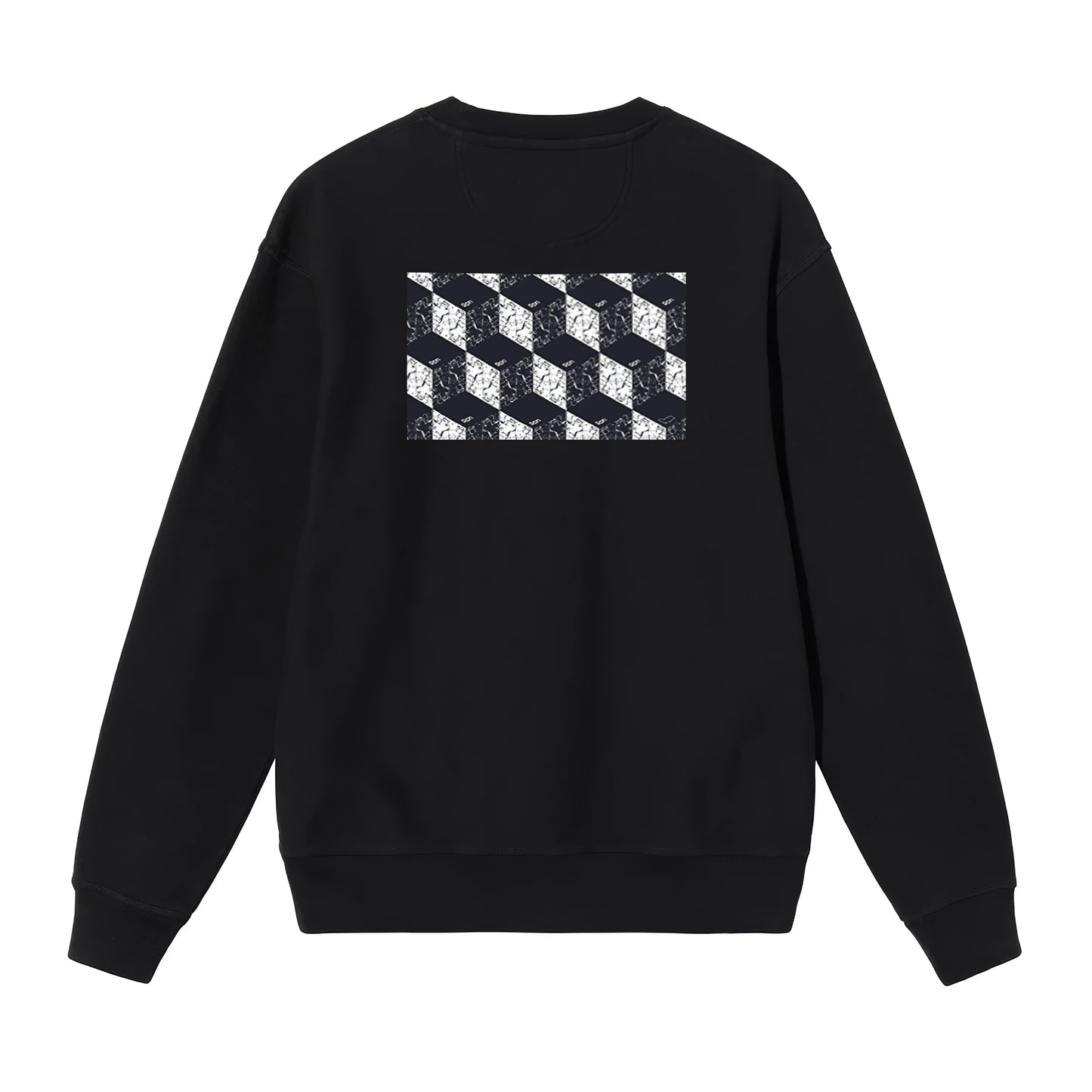 sweatshirt in black with DITR print