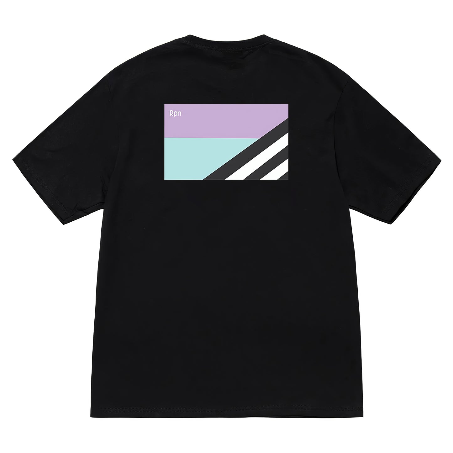 oversized short sleeved t-shirt in black with CWI 1 print